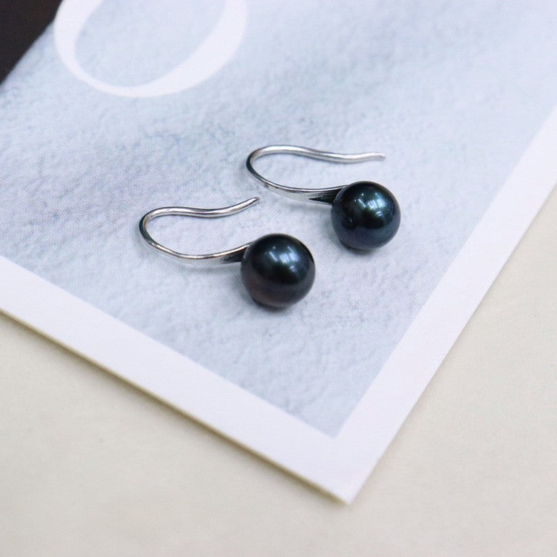 Natural fresh water pearl earrings 7-8mm