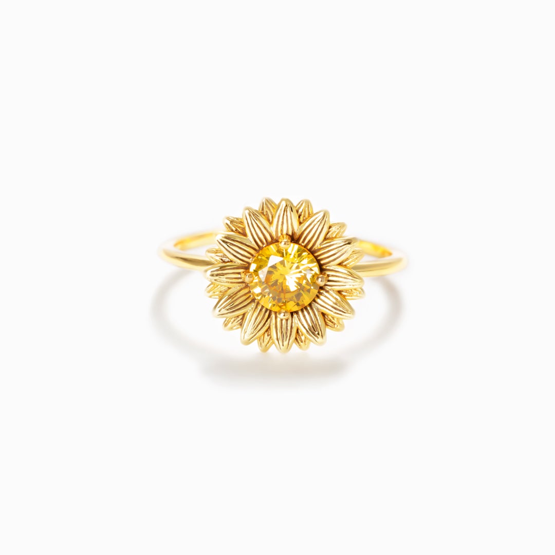 Sunflower Ring To My Granddaughter