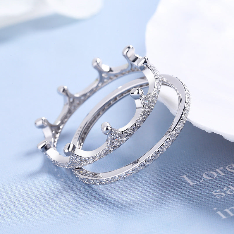 LAST DAY PROMOTION 50%-STRAIGHTEN YOUR CROWN MINIMALIST CROWN DOUBLE RING