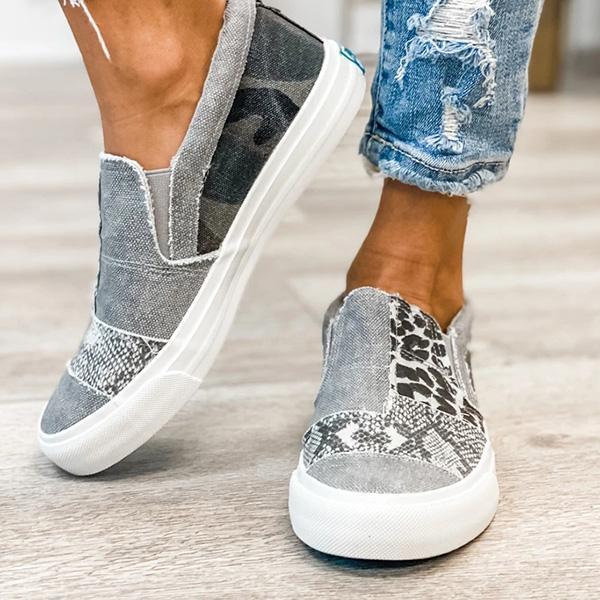 🔥LAST DAY 49% OFF - Women's Casual Lazy Comfortable Canvas Shoes