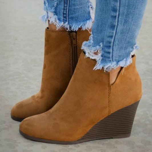 Women Round Toe Boots