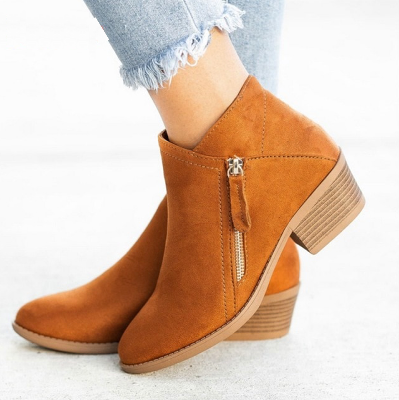 Margalie Retro Ankle Boots